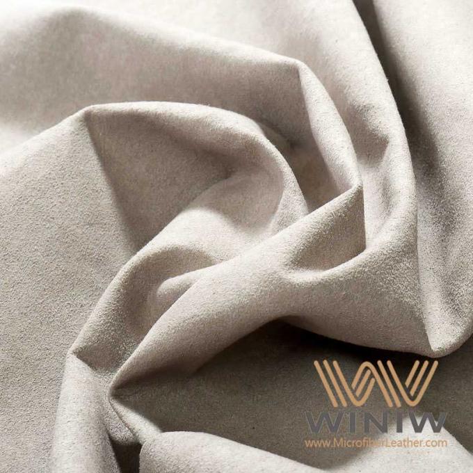 microfiber da camurça do anti-risco de 1.2mm que suporta o falso sintético de couro para a espuma do vegetariano dos sacos