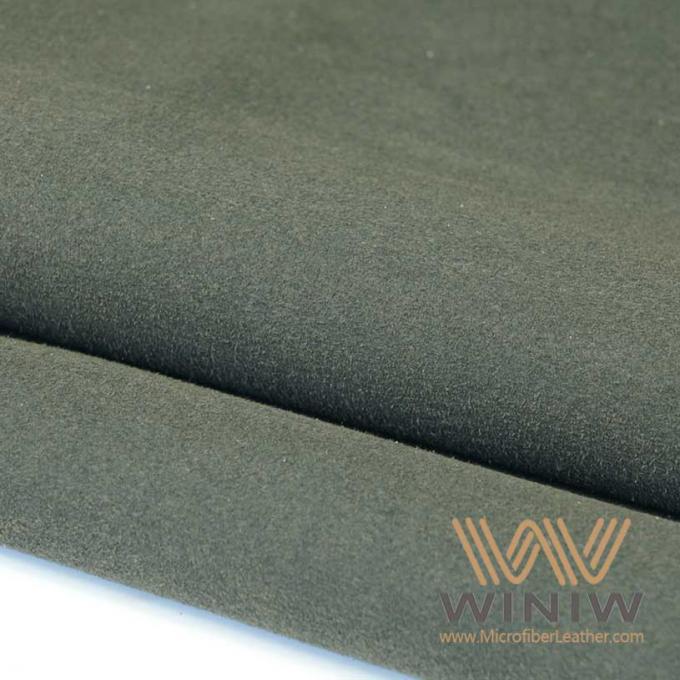 couro artificial liso do plutônio de Microfiber do espelho de 0.8mm para a espuma do vegetariano dos sacos