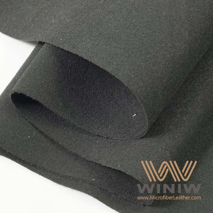 couro artificial liso do plutônio de Microfiber do espelho de 0.8mm para a espuma do vegetariano dos sacos
