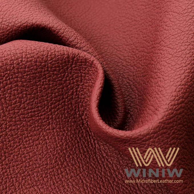 o lichi da espessura de 1.4mm Textured a cor sólida macia para a espuma do vegetariano dos sacos