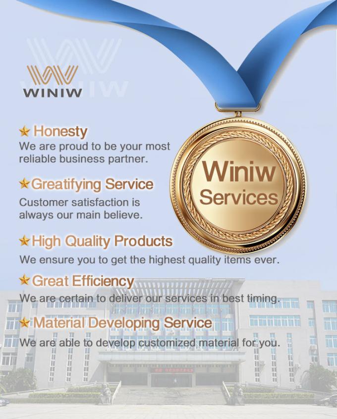 Camurça sintética de Microfiber da parte alta de WINIW para o fornecedor superior das sapatas