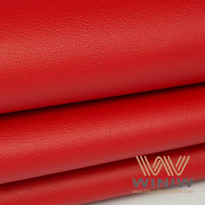 Couro do plutônio Microfiber para sapatas de funcionamento