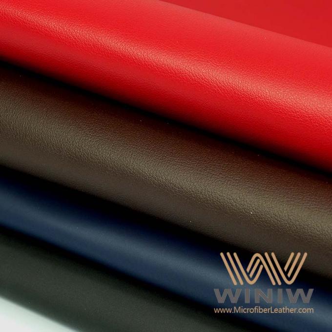 Couro do falso de Microfiber da parte alta para superior de sapatas da segurança