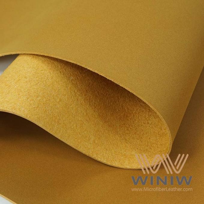 Couro sintético de alta qualidade de Microfiber para sapatas militares