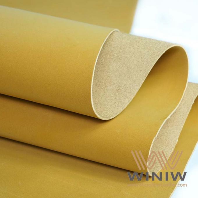 Couro do plutônio Microfiber do elevado desempenho de WINIW para botas do exército