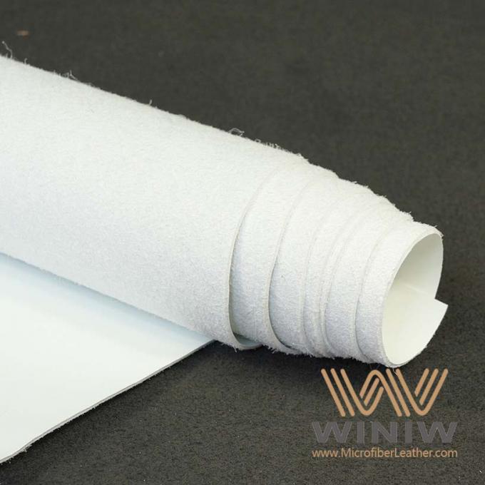 Couro sintético de alta qualidade de WINIW Nubuck para superior de sapatas