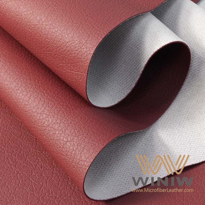 Couro do plutônio Microfiber de WINIW EN20345 para o estofamento do carro