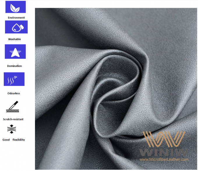 Fábrica marcada que faz pelo couro do microfiber para luvas