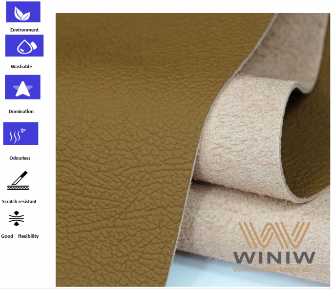 Couro do microfiber da luz de Eco para o transporte rápido do carro