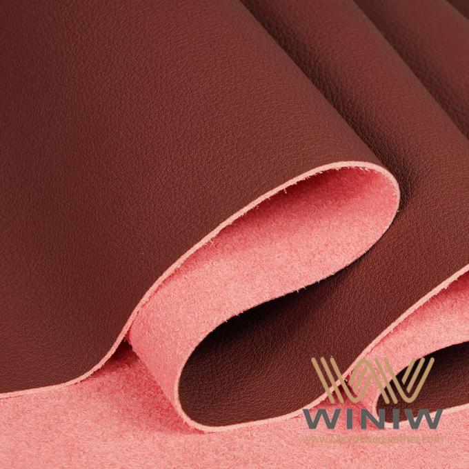 Couro sintético fácil de limpar de Microfiber para sacos