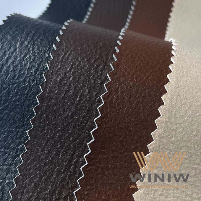 Couro natural de Microfiber da sensação do toque macio para vestuários
