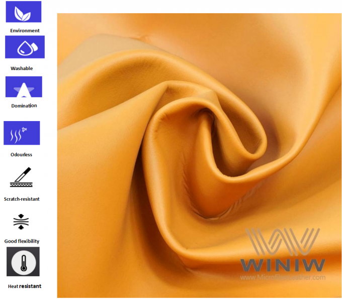 Falso durável WINIW Microfiber de couro para o sofá