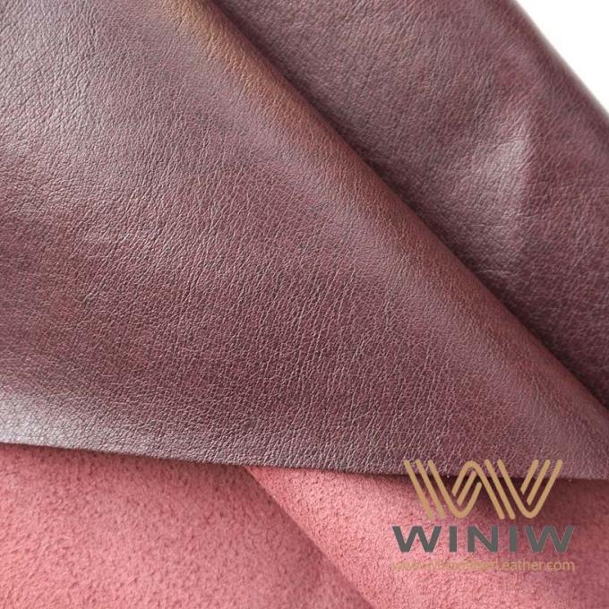 O falso de alta qualidade respirável Microfiber calça o alinhamento do material de couro
