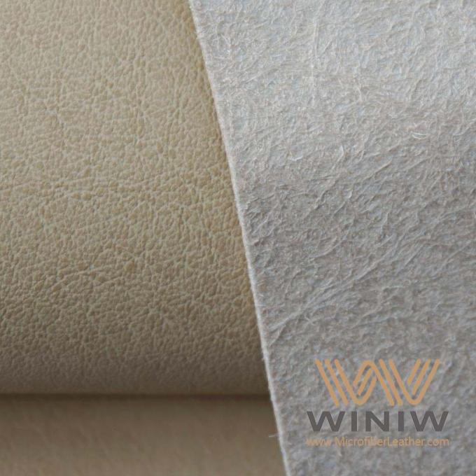 Sapata superior livre de Microfiber do falso da manutenção que alinha o couro de imitação