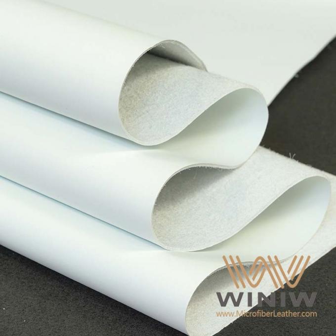 Material artificial fácil de limpar resistente do PVC do couro de sapata dos produtos químicos micro