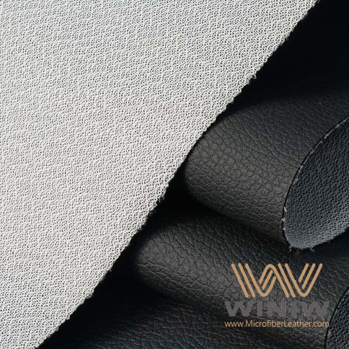 Material de couro do plutônio de Microfiber do falso Não-tóxico luxuoso da sensação para carros
