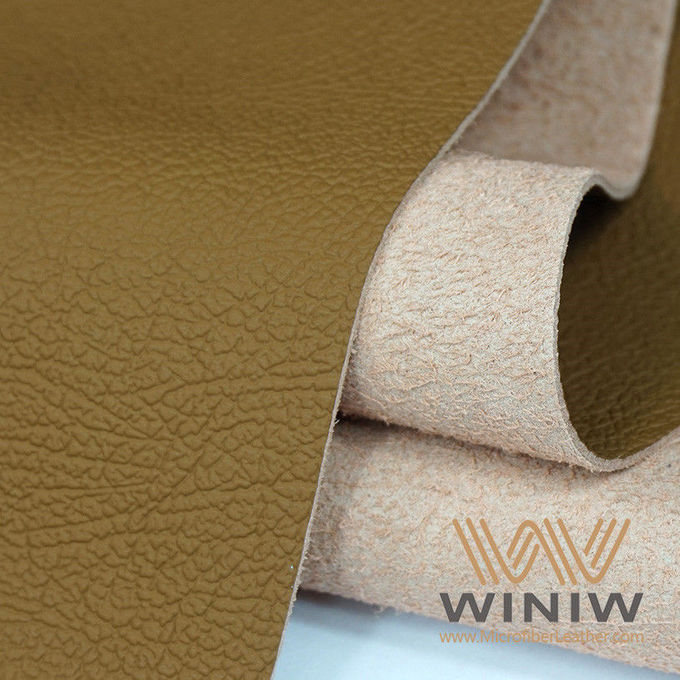 tela de couro do microfiber sintético inodoro para o banco de carro