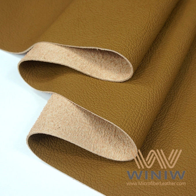 Tela de couro do microfiber sintético inodoro impermeável para o banco de carro