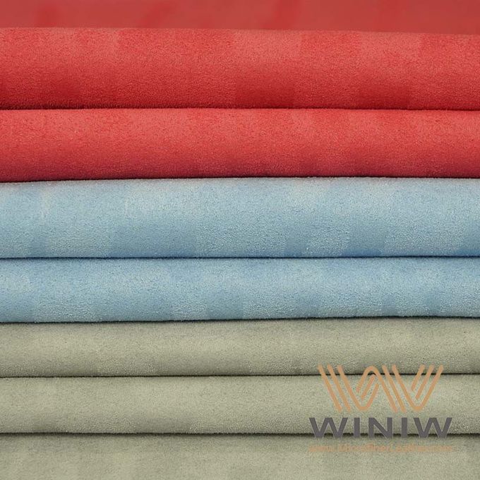 couro selecionado do microfiber da camurça para o carro
