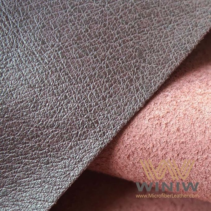 tela de couro do plutônio do melhor microfiber para o forro da sapata