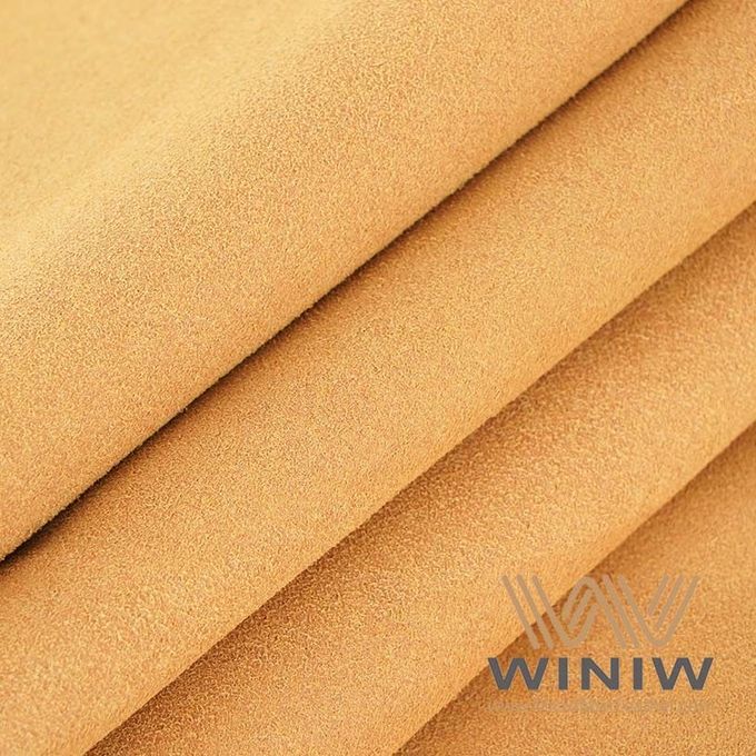 As sapatas de couro do   do falso de Microfiber da Não-poluição cobrem a tela do forro