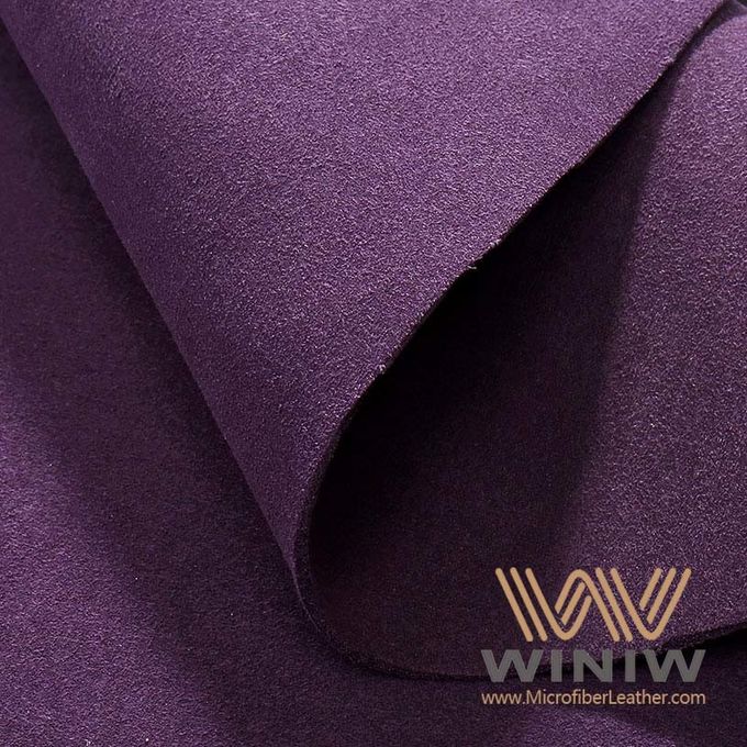 sapata roxa da camurça que alinha com o material original pronto de WINIW