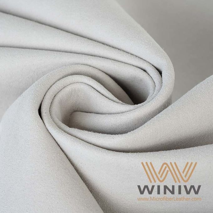 sapatas materiais da camurça macia de Microfiber que alinham o couro
