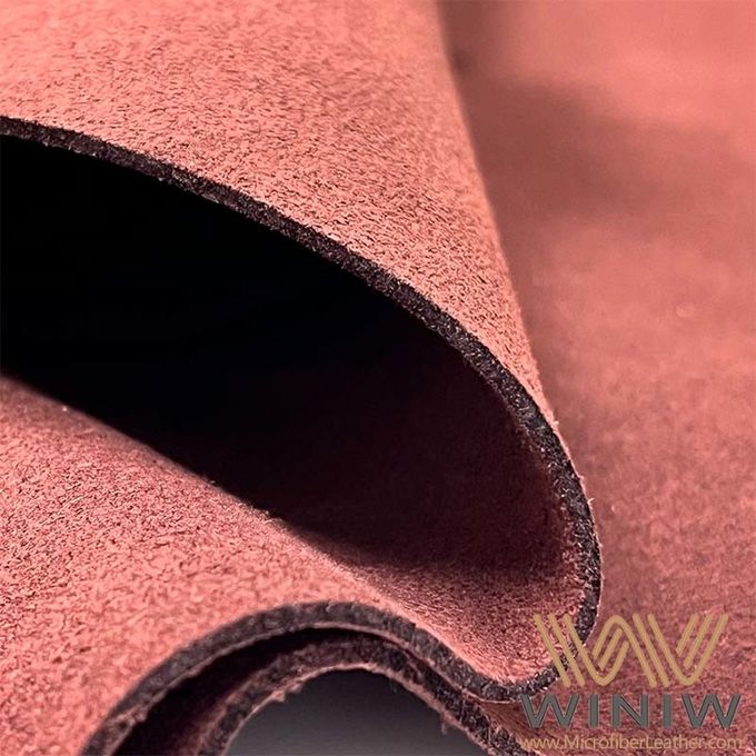  Camurça Microfiber do falso da cor do chocolate para selas do cavalo