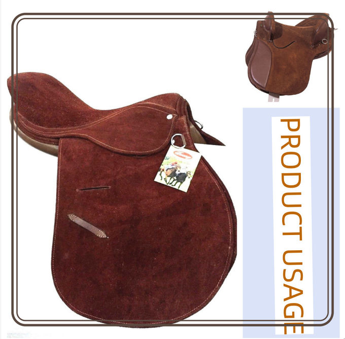 Couro durável da camurça do falso WINIW Microfiber para selas do cavalo